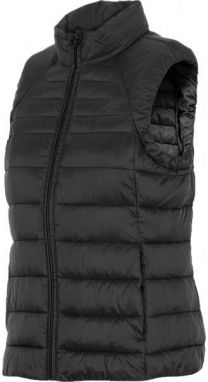 4F WOMEN´S JACKET Dámska vesta, čierna, veľkosť S
