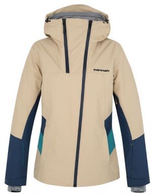 Hannah NAOMI Dámska lyžiarska bunda s membránou, béžová, veľkosť