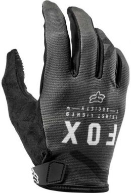 Fox RANGER GLOVE Cyklistická rukavice, tmavo sivá, veľkosť