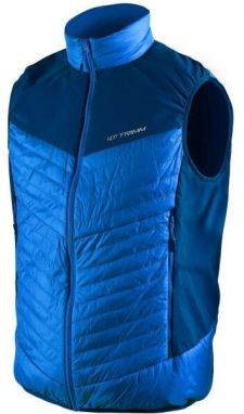 TRIMM ZEN VEST Pánska celoročná vesta, modrá, veľkosť XXXL