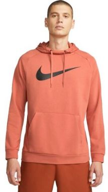 Nike DRY HOODIE PO SWOOSH M Pánska tepláková mikina, oranžová, veľkosť