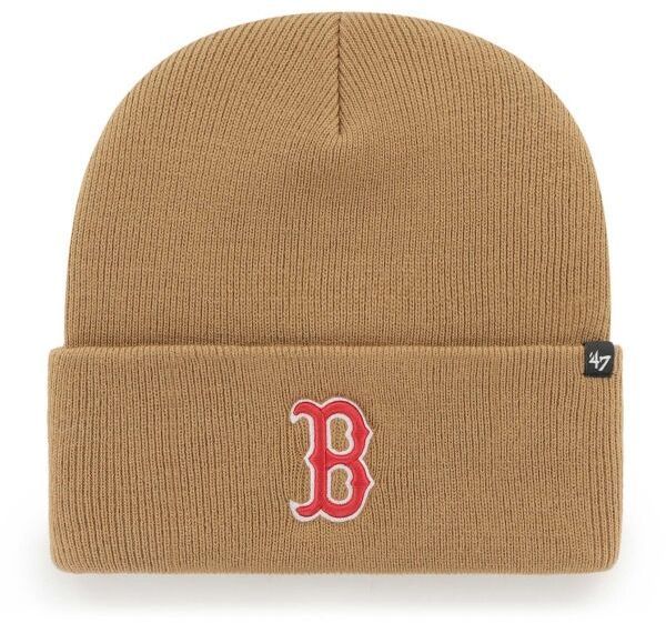 47 MLB BOSTON RED SOX HAYMAKER CUFF KNIT Zimná čiapka, béžová, veľkosť UNI