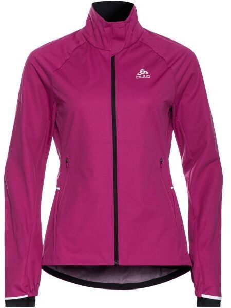 Odlo W ZEROWEIGHT PROWARM JACKET Dámska bežecká bunda, ružová, veľkosť