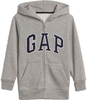 GAP V-NEW FZ GAP ARCH HOOD Chlapčenská mikina, sivá, veľkosť