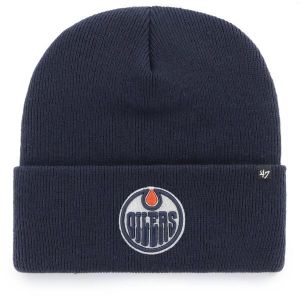 47 NHL EDMONTON OILERS HAYMAKER CUFF KNIT Zimná čiapka, tmavo modrá, veľkosť