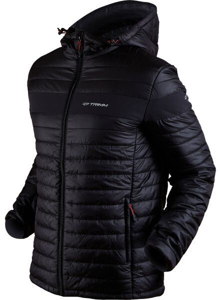 TRIMM CREDIT Pánska prešívaná bunda, čierna, veľkosť XXXL
