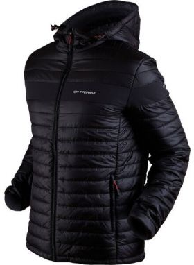 TRIMM CREDIT Pánska prešívaná bunda, čierna, veľkosť XXXL