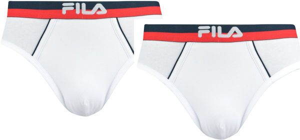 Fila MAN BRIEF 2-PACK Pánske slipy, biela, veľkosť XXL