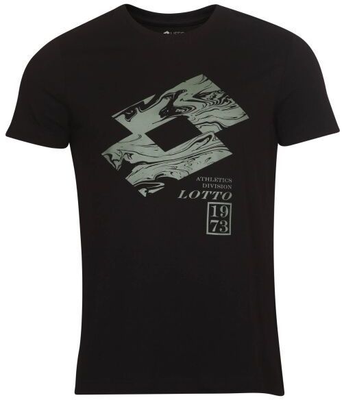 Lotto TEE LOSANGA V Pánske tričko, čierna, veľkosť