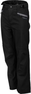 Head OULU Detské softshellové nohavice, čierna, veľkosť
