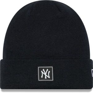 New Era MLB TEAM CUFF BEANIE NEW YORK YANKEES Klubová čiapka, čierna, veľkosť