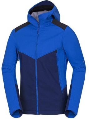 Northfinder DYLAN Pánska softshellová bunda, modrá, veľkosť