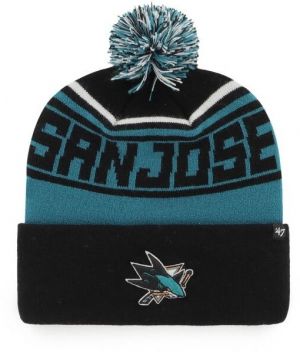 47 NHL SAN JOSE SHARKS STYLUS CUFF KNIT Zimná čiapka, čierna, veľkosť