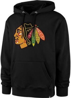 47 NHL CHICAGO BLACKHAWKS IMPRINT HELIX PULLOVER HOOD Pánska mikina, čierna, veľkosť