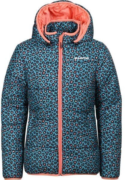 Lotto LEVHARD Detská ľahká prešívaná bunda, tyrkysová, veľkosť 152-158