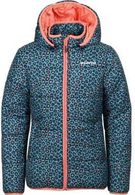 Lotto LEVHARD Detská ľahká prešívaná bunda, tyrkysová, veľkosť 152-158