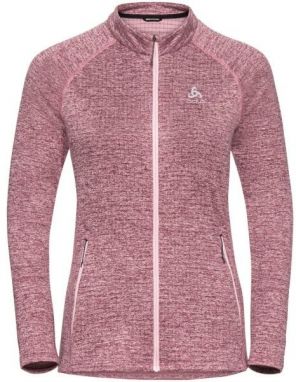 Odlo W MID LAYER FULL ZIP TENCIA Dámska mikina, lososová, veľkosť