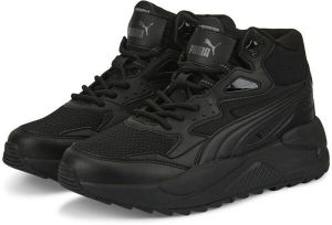 Puma X-RAY SPEED MID WTR JR Chlapčenská obuv, čierna, veľkosť 37