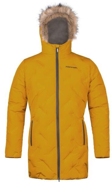 Hannah LILIAN Dámsky páperový kabát, žltá, veľkosť