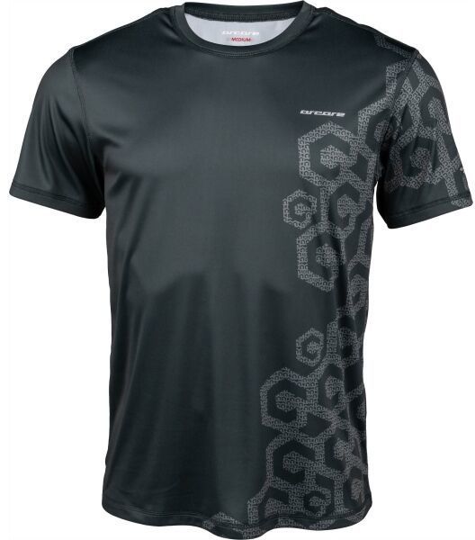 Arcore LYKON Pánske bežecké tričko, tmavo sivá, veľkosť