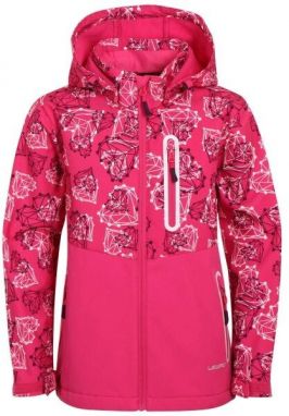 Lewro URPI Detská softshellová bunda, ružová, veľkosť