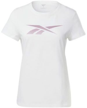 Reebok VECTOR GRAPHIC TEE Dámske tričko, biela, veľkosť