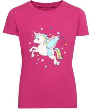 NAX GORETO Dievčenské tričko, ružová, veľkosť