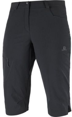 Salomon WAYFARER CAPRI W Dámske nohavice, čierna, veľkosť 38