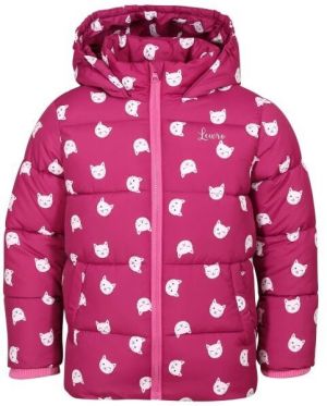Lewro AVERIN Detská zimná bunda, fialová, veľkosť 80-86