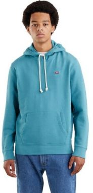 Levi's® NEW ORIGINAL HOODIE CORE Pánska mikina, tyrkysová, veľkosť