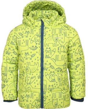 Lewro AVERIN Detská zimná bunda, svetlo zelená, veľkosť 80-86