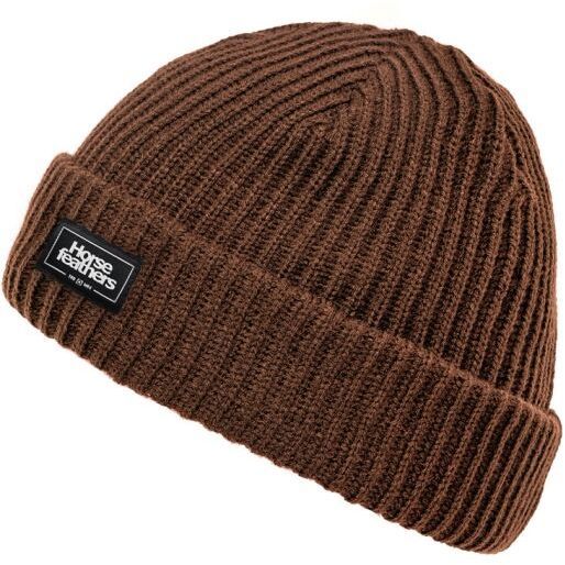 Horsefeathers GAINE BEANIE Pánska zimná čiapka, hnedá, veľkosť UNI