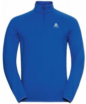 Odlo M MID LAYER 1/2 ZIP BERRA LIGHT Pánska stredná vrstva, modrá, veľkosť