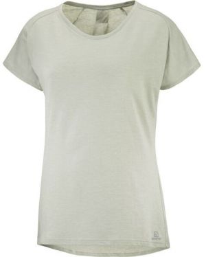 Salomon ESSENTIAL SHAPED SS TEE W Dámske tričko, svetlo zelená, veľkosť M