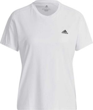 adidas RUN IT TEE W Dámske bežecké tričko, biela, veľkosť