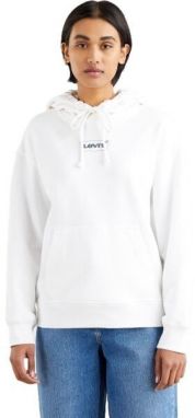 Levi's® GRAPHIC STANDARD HOODIE BATWIN Dámska mikina, biela, veľkosť