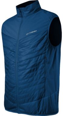 TRIMM ZEN VEST Pánska celoročná vesta, modrá, veľkosť XXXL