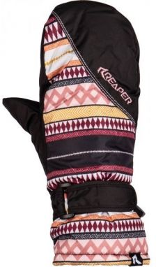 Reaper DONNA Dámske snowboardové rukavice, mix, veľkosť