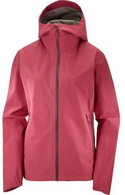 Salomon OUTLINE GTX® 2.5L JKT W Dámska bunda, vínová, veľkosť XS