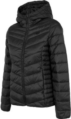 4F DOWN JACKET Dámska bunda, čierna, veľkosť L