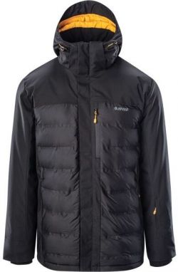 Hi-Tec HELMIR Pánska zimná lyžiarska bunda, čierna, veľkosť