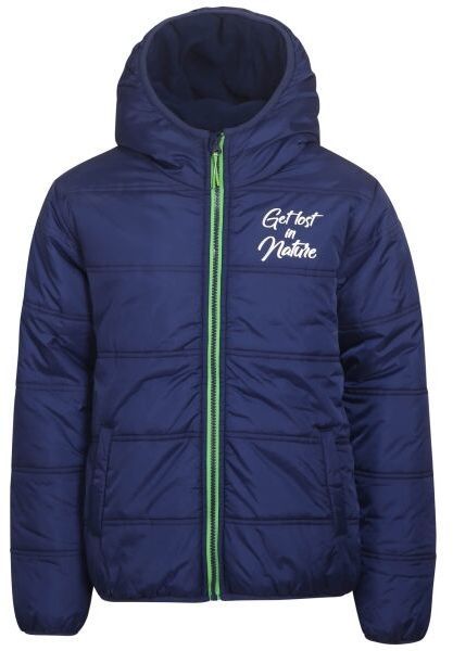 Lewro MERVYN Detská prešívaná bunda, tmavo modrá, veľkosť 152-158