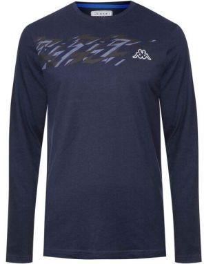 Kappa LOGO CARYM Pánske tričko, tmavo modrá, veľkosť