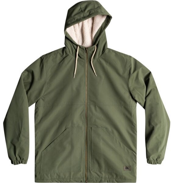 Quiksilver FINAL CALL JACKET Pánska bunda, khaki, veľkosť XXL
