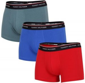 Tommy Hilfiger TRUNK 3 PACK PREMIUM ESSENTIALS Pánske boxerky, červená, veľkosť