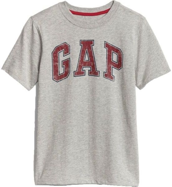 GAP V-NEW ARCH SCREEN Chlapčenské tričko, sivá, veľkosť