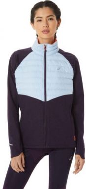 ASICS WINTER RUN JACKET W Dámska bežecká bunda, fialová, veľkosť