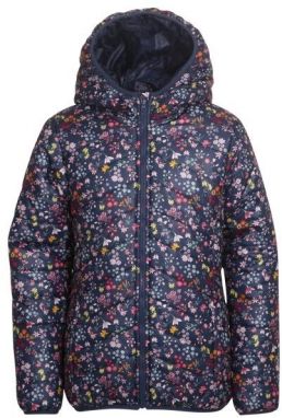 Lewro BLARIE Detská prešívaná bunda, tmavo modrá, veľkosť 140-146