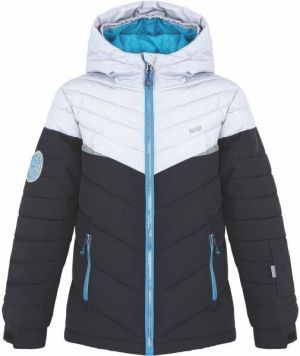 Loap FULLSAC Chlapčenská  lyžiarska bunda, čierna, veľkosť