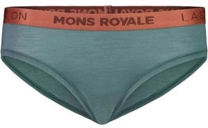 MONS ROYALE FOLO BRIEF Športové nohavičky z Merino vlny, tmavo zelená, veľkosť L